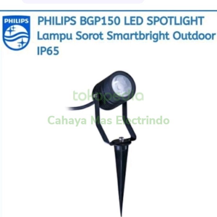 Paling Laris Philips Lampu Sorot Taman 3W 3Watt Bgp150 Led20 Nw/Ww