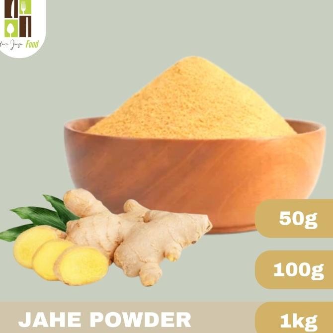 

BARU JAHE BUBUK /GINGER POWDER/100% ASLI TANPA CAMPURAN/REMPAH/1KG/100G/50G