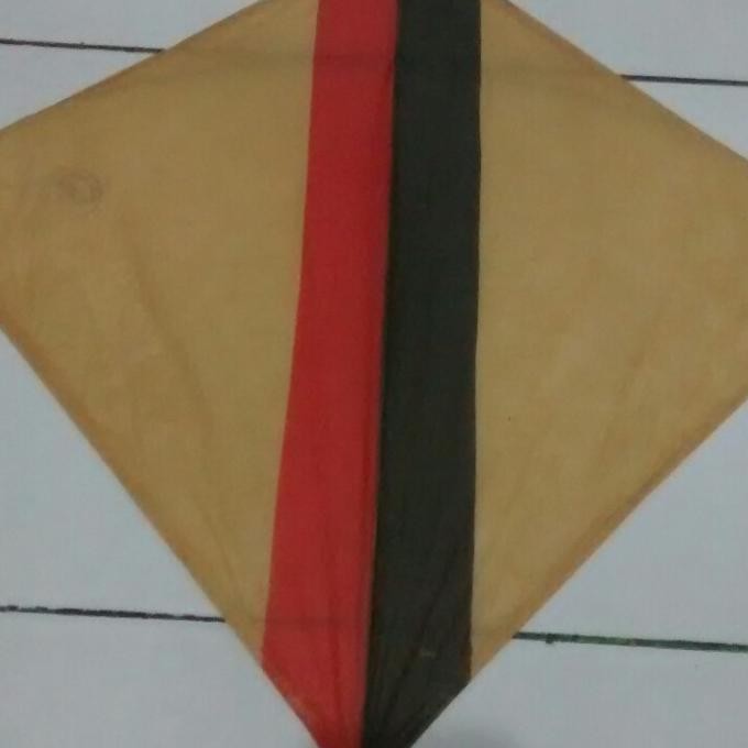 

Layangan cokelat Waspada bergambar per 20 buah