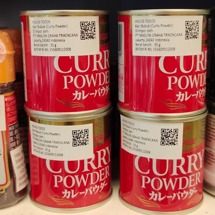 

BARU HOUSE FOODS CURRY POWDER BUBUK KARI IMPOR ASLI JEPANG ENAK 35 GRAM