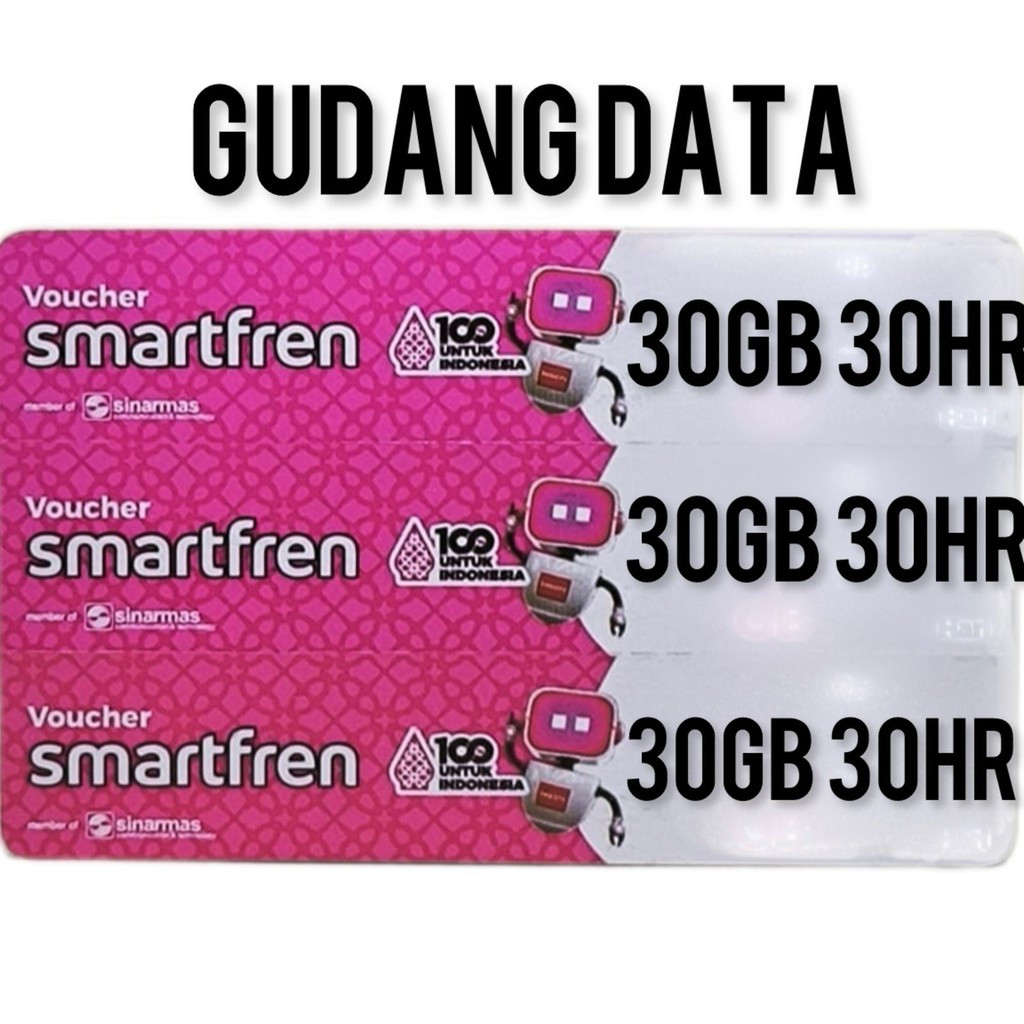 Voucher SmartFren Unl Nonstop 30GB