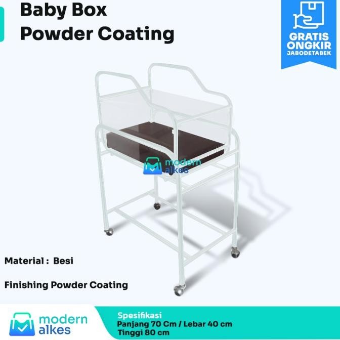 

BARU BABY BOX POWDER COATING - BABY BOX RUMAH SAKIT MATERIAL BESI -BOX BAYI