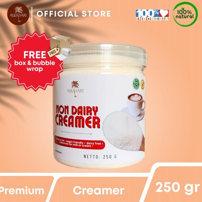 

BARU PREMIUM CREAMER POWDER / BUBUK CREAMER PREMIUM ALKA SARI 250 GR