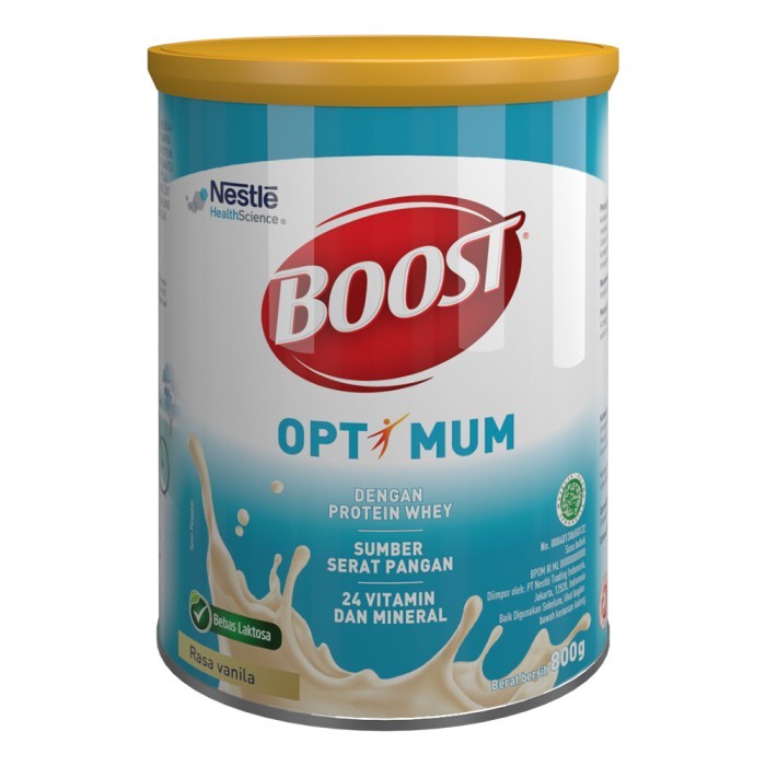 

BOOST OPTIMUM VANILLA 800 GR / SUSU DEWASA