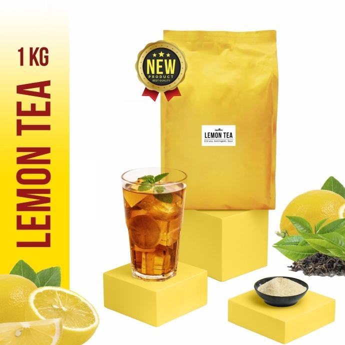 

BARU 1 KG - LEMON TEA - PREMIUM BUBBLE DRINK POWDER
