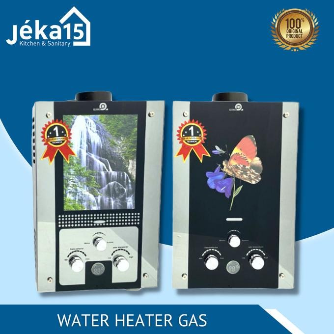 PROMO WATER HEATER GAS 6 LITER MURAH | FRISONE KACA