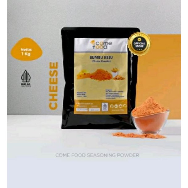 

BARU BUMBU TABUR AMERICAN CHEESE 1KG / POWDER SEASONING / KEJU PREMIUM