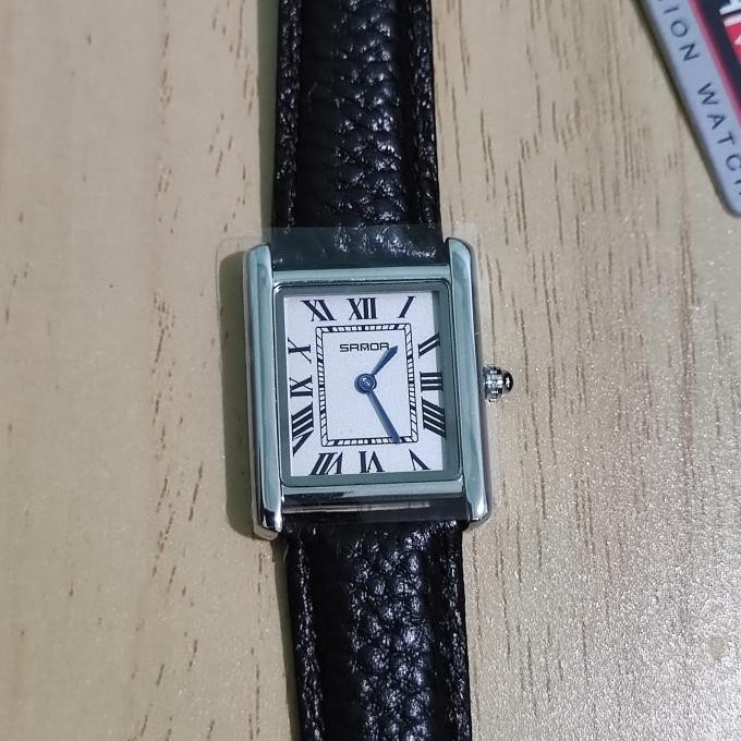 SANDA 9031 Sanda Tank Jam Tangan Wanita Simple Mewah Elegan TA
