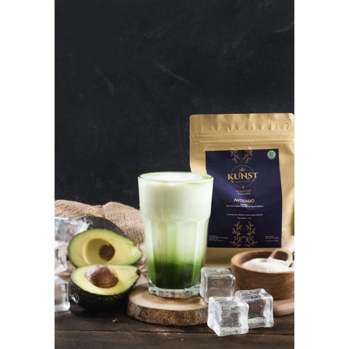 

BARU AVOCADO SIGNATURE KUNST POWDER | BUBUK MINUMAN RASA ALPUKAT