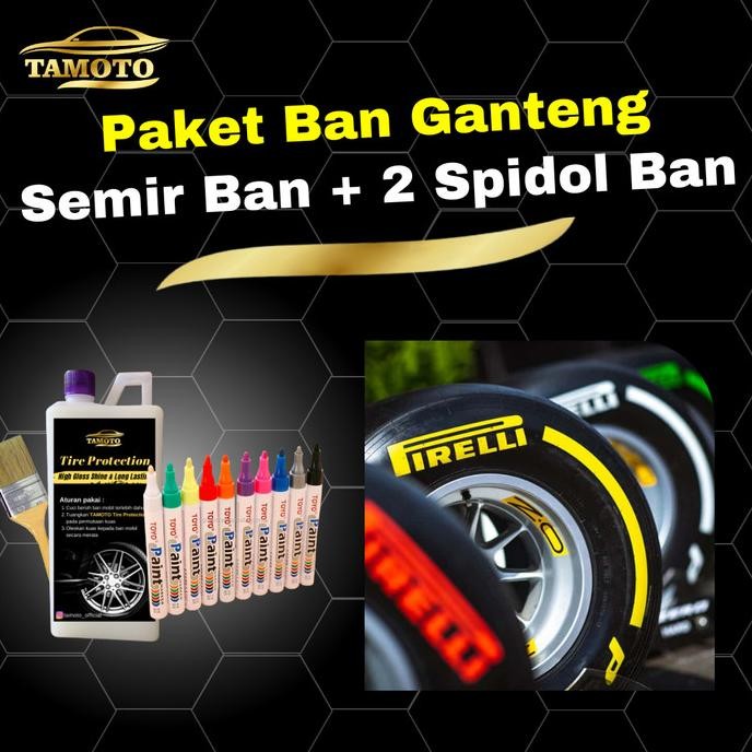 

Paket Semir Ban dan Spidol Ban Mobil Motor Toyo Permanent Anti Luntur Termurah