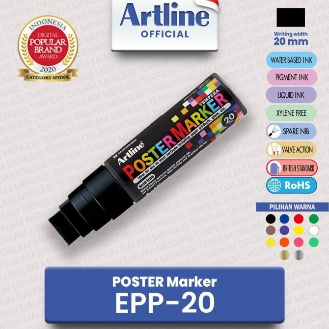

ARTLINE Spidol Poster Marker EPP-20 PART 1 Termurah