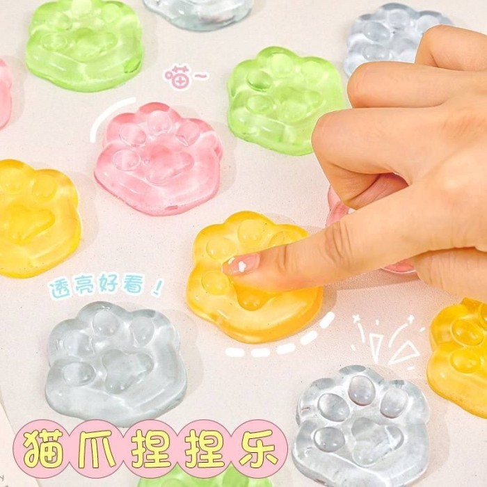 SPECIAL Squishy Mochi Telapak Kaki Kucing Paw