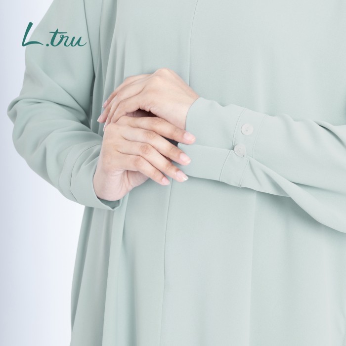 Murah L.tru - Gamis Daily Anti UV Gamis Anti Nerawang Gamis Umroh Friendly Non COD