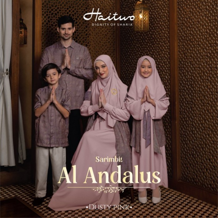 Murah BAJU GAMIS SARIMBIT HAITWO AL ANDALUS Non COD