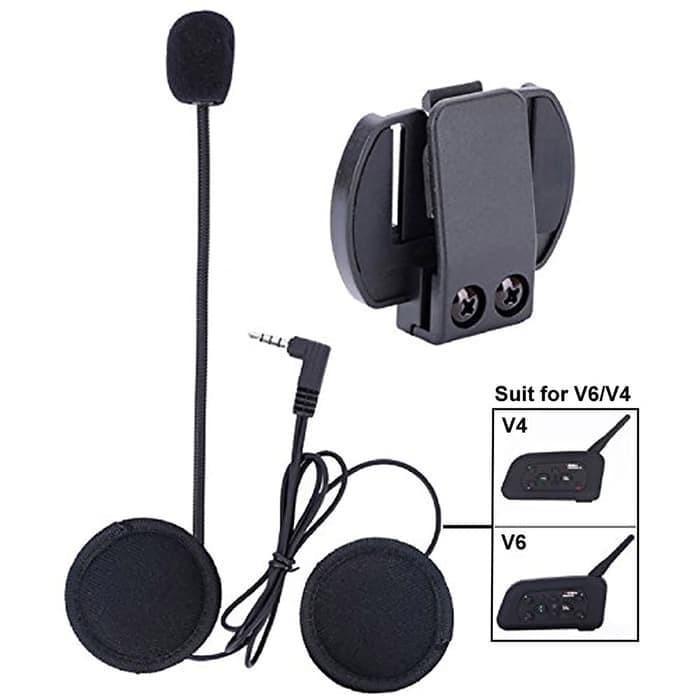 HEADSET & CLAMPKIT INTERCOM V4/V6 PRO