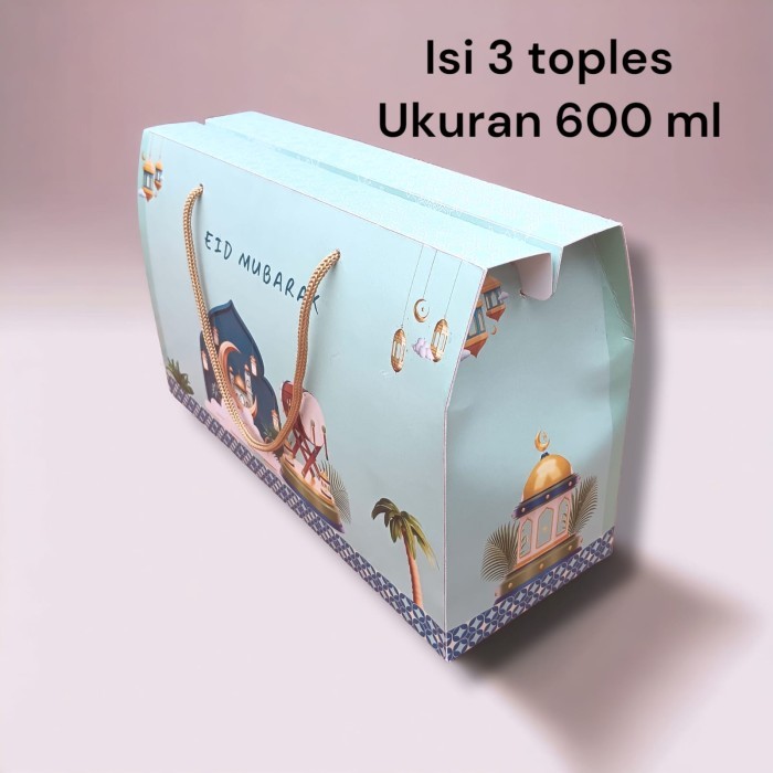

HOT SALE KOTAK HAMPERS LEBARAN / PAPER BAG HAMPERS IDUL FITRI / BOX SOUVENIR IDUL FITRI SNM7