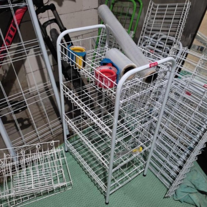 RAK CHIKI SERBAGUNA SNACK MURAH/KERANJANG JAJAN/RAK TOKO JUALAN/RAK