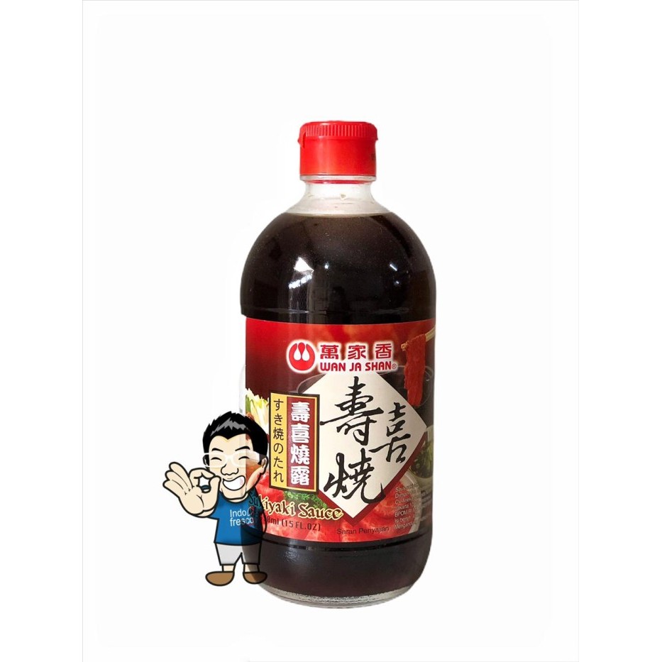 

MELAYANI FAKTUR PAJAK! Wan Ja Shan Sukiyaki Sauce- Saus Hot pot Sukiyaki 450 ml