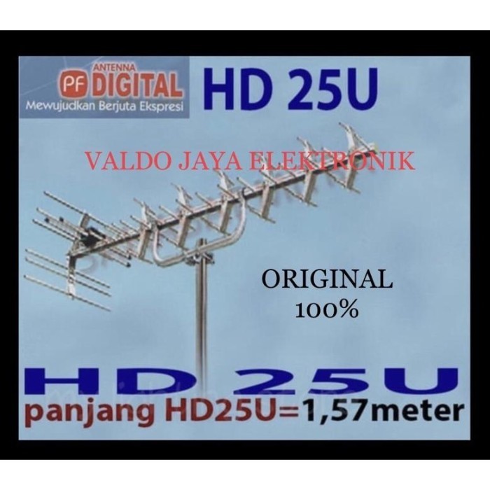 Pf Hdu-25 Antena Tv Digital Dan Analog Antena Tv Digital Hdu25 / Pf