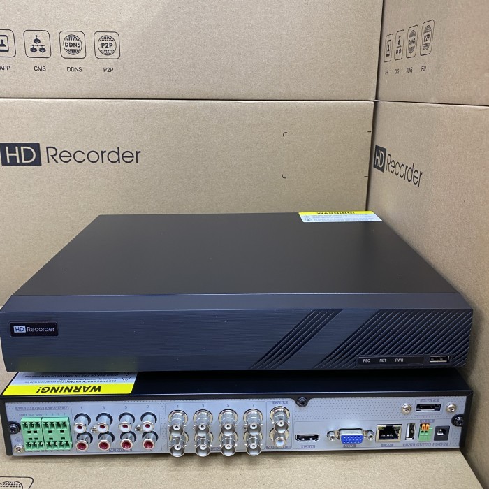 TERBARU DVR TVT oem 8ch support camera audio + audio input 8ch garansi 1tahun