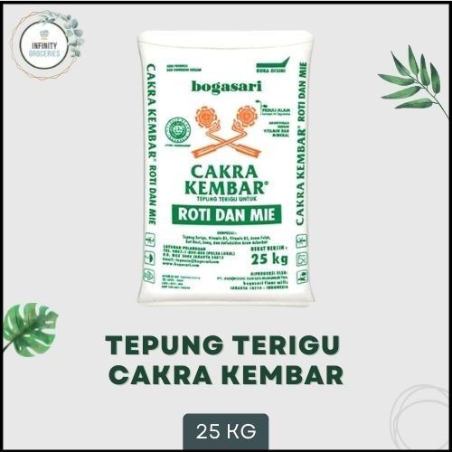 

TEPUNG CAKRA KEMBAR BOGASARI 25 KG MURAH !