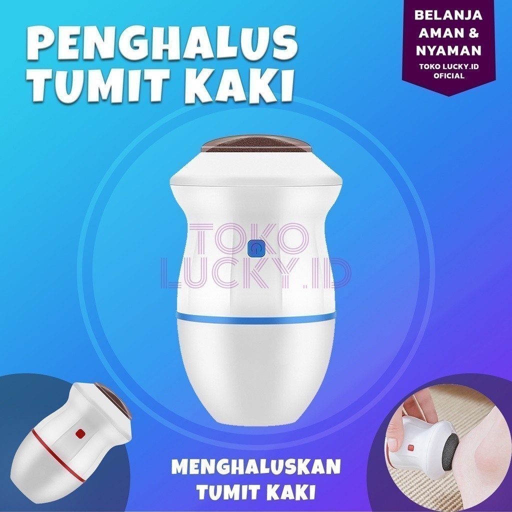 Pembersih Tumit 2000 rpm Penghalus Perawatan Kecantikan Kaki Penghilang Kapalan