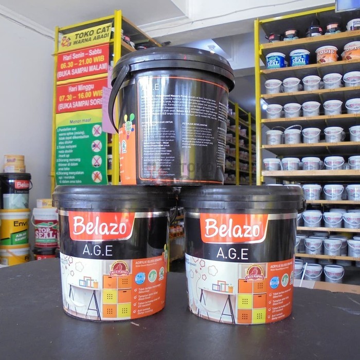 Cat Warna Tembaga Belazo Age ( Waterbased )