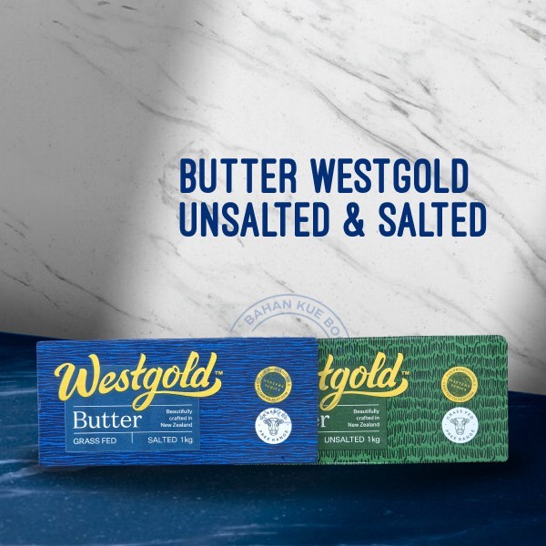 

Butter Westgold 1 Kg Salted Mentega Asin New Zealand