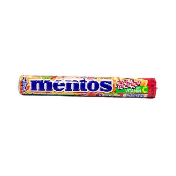 

MENTOS ROLL PEACH ORANGE 37G