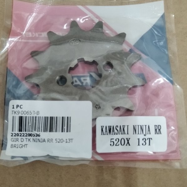Gir Depan Ninja 150 Rr 520 13T Tk Barang Langka