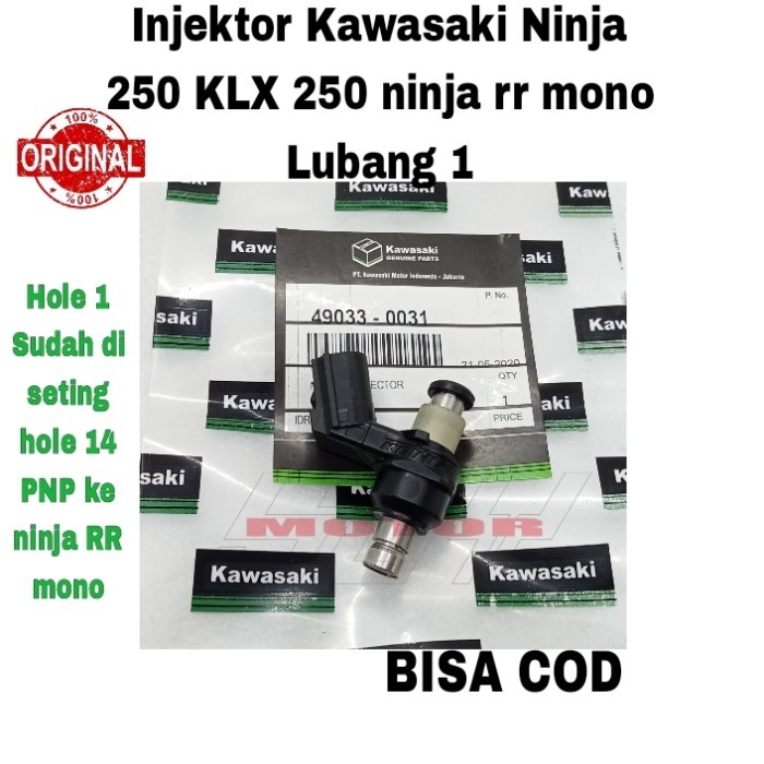 Injektor Lubang 14 Sepuluh Ninja250 Klx250 Ninjarr Mono Nosel Injektor Barang Langka