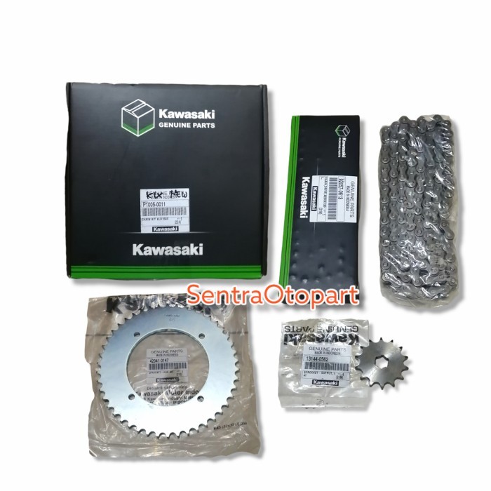 Girset Gear Set Klx 150G 150 G Original Kgp P10050011 Barang Langka