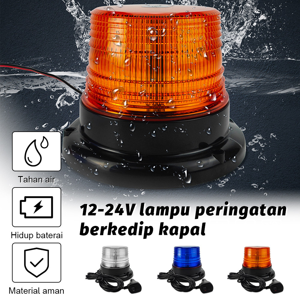 EMERGENCY LED LAMPU 12V ROTARY BLITZ 24V