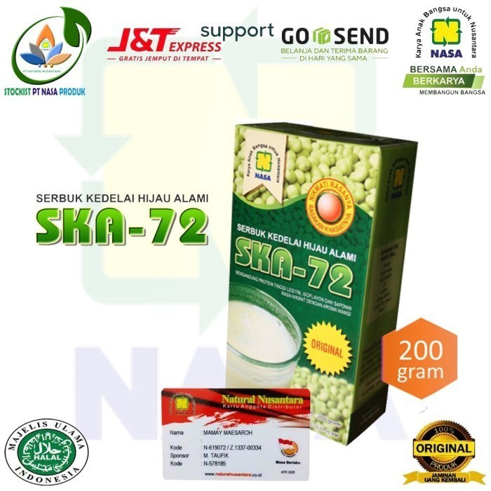 

TERLARIS TERLARIS TERLARIS SERBUK KEDELAI ALAMI SKA-72 PENAMBAH BERAT BADAN MURAH!!! MURAH MURAH