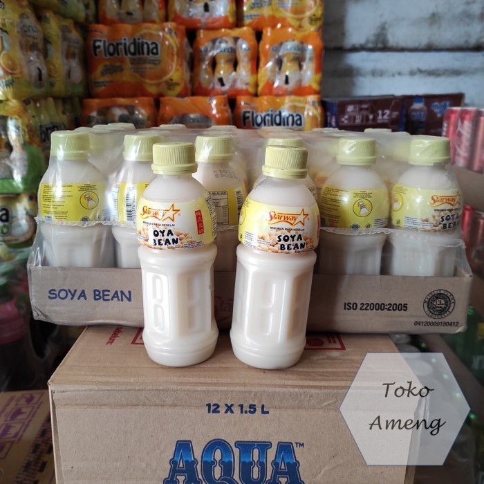 

TERLARIS TERLARIS TERLARIS STARWAY SOYA BEAN BOTOL 310 ML - 1 DUS (24PCS) MURAH!!! MURAH MURAH MURAH