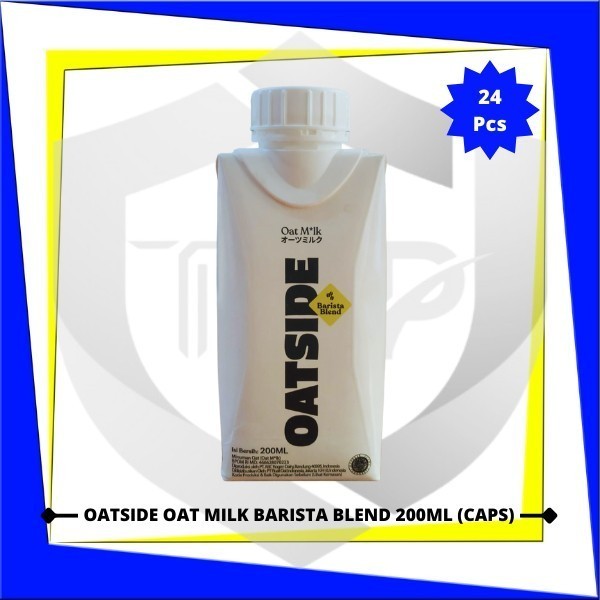 

TERLARIS TERLARIS TERLARIS OATSIDE OAT MILK (CAPS) BARISTA BLEND 200ML X 24 PCS (1 KARTON) MURAH!!!