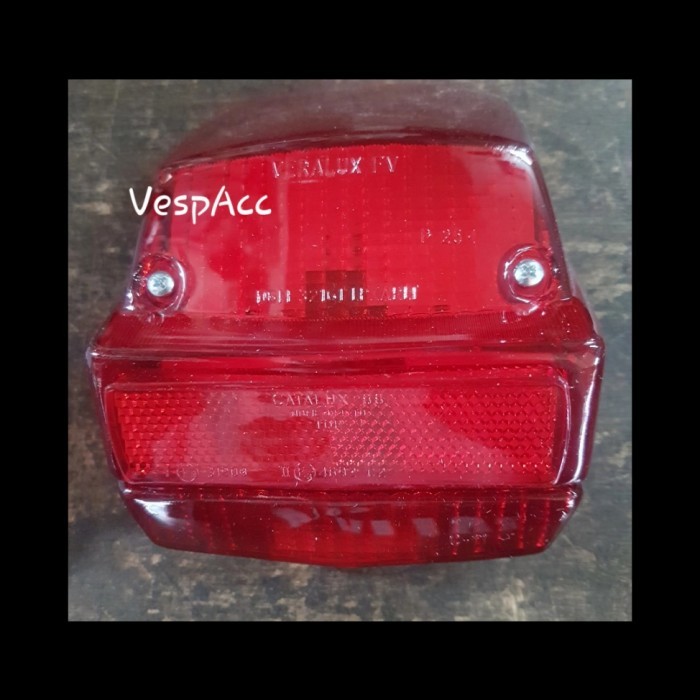 Stoplamp Lampu Belakang Vespa Pts Special Veralux Catalux Original Barang Langka