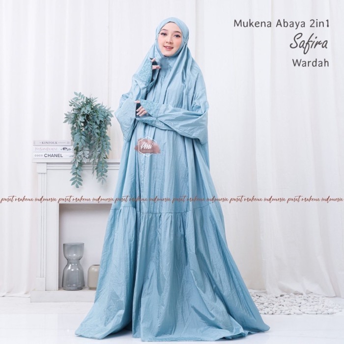 Mukena Dewasa Terusan Mukena Ponco Mukena Abaya Jumbo (Pmi)