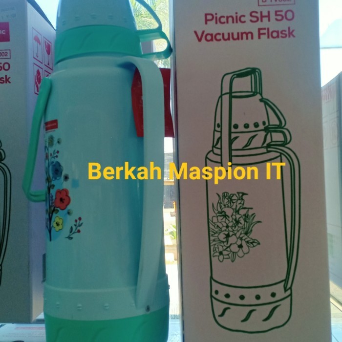 Termos Air Panas 2Liter Maspion Picnic Sh 50 Vacuum Flash Btv002