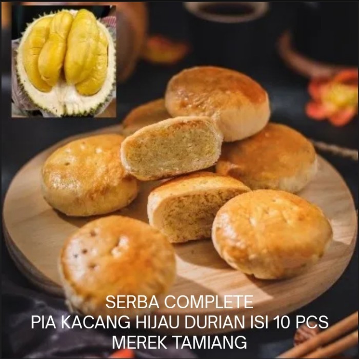 

@=@=@=@=] PIA KACANG HIJAU DURIAN ISI 10 PCS MEREK TAMIANG OLEH OLEH KHAS MEDAN