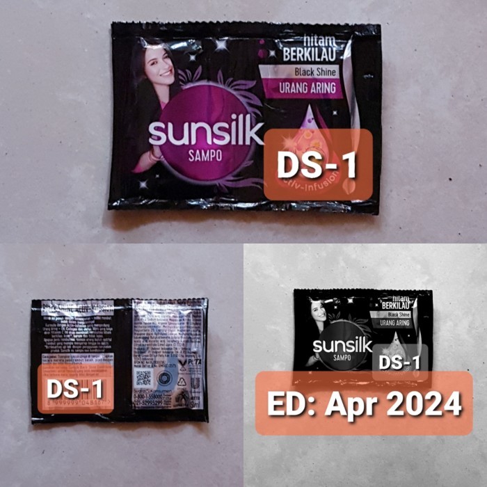 Sunsilk Black Shine Activ-Infusion Sampo Sachet