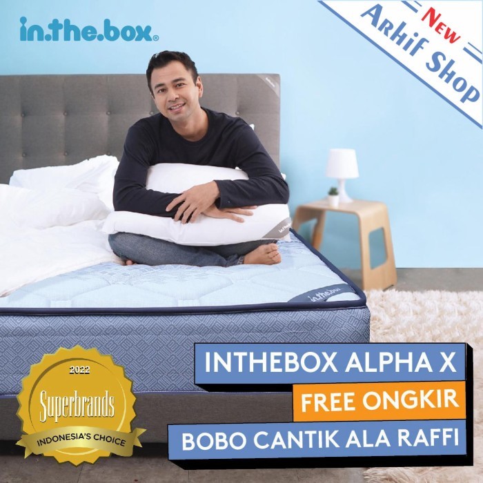Inthebox Alpha X In The Box Kasur Spring Bed