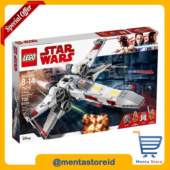 Dijual LEGO StarWars 75218 X-wing Starfighter