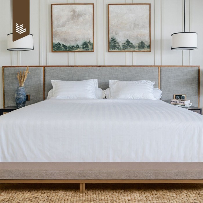 Indolinen Sprei Salur Dolby Fitted Sheet 100% Cotton