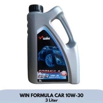 TERLARIS TERLARIS OLI WIN FORMULA CAR 10W30 API SL (3L)/PELUMAS MESIN BENSIN WIN 10W-30/10-W30 (3