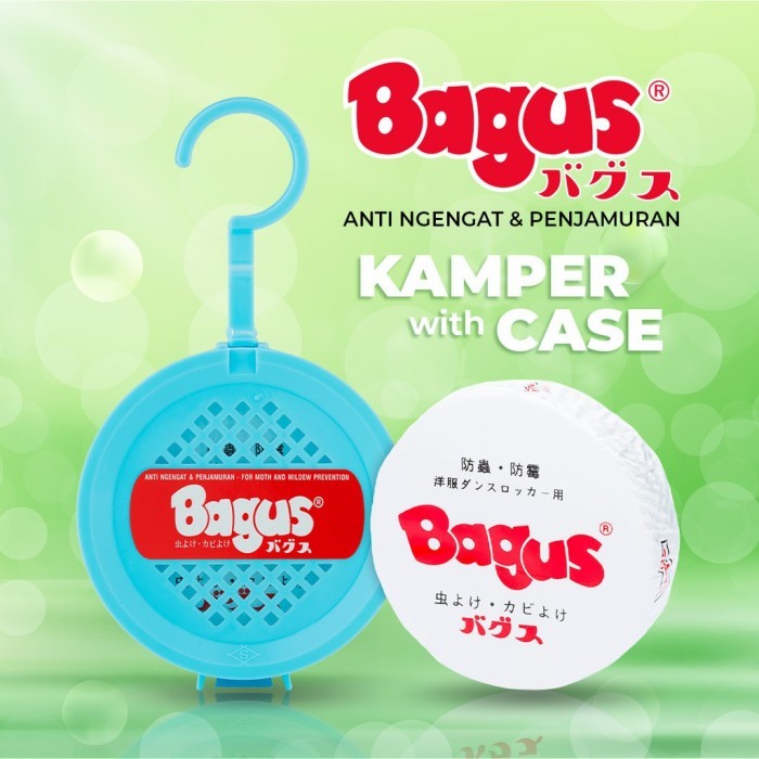

favorit] Bagus Kamper With Case 80 Gram / Kapur Barus - Warna Random (Acak)
