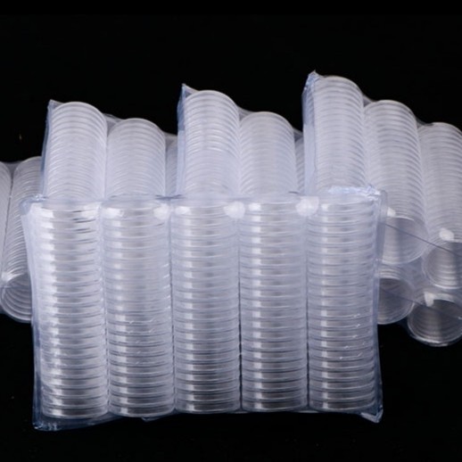 

Sale Pelindung Koin Kapsul Coin Bening Bulat 20 Mm Transparan