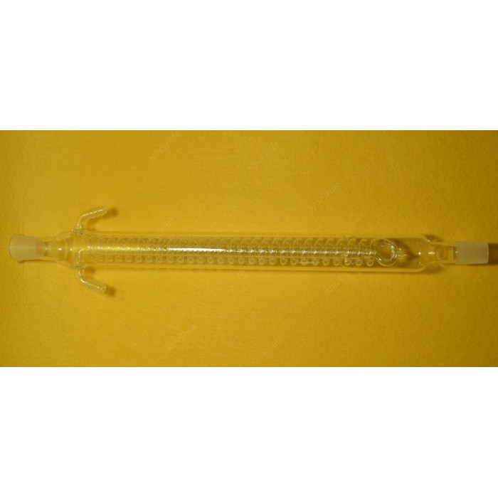 COIL REFLUX GLASS CONDENSER 500MM 34/35 CHEMISTRY LABORATORY GLASSWARE LAB GLASSWARE CONDENSER BRAND