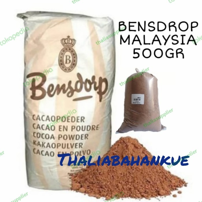 

BENSDORP MALAYSIA 22/24 - 500GR ECER, DARK COKLAT BUBUK IMPORT TERBAIK
