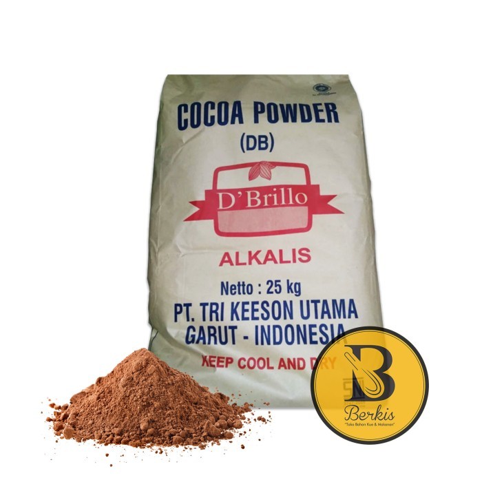 

AF D'Brilio Cocoa Powder 1 Kg [Repack] / Cokelat Bubuk Cacao